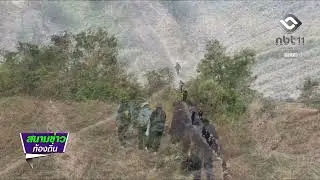 ฉก.12 สนับสนุน EOD คุ้มกันรังวัดที่ดินบ้านหนองจาน