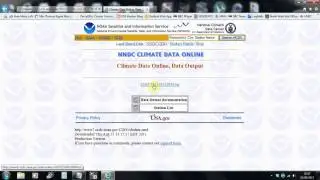 Downloading Meteorological Data from NOAA