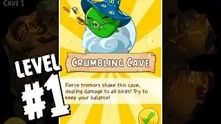Angry Birds Epic Cave 1 Shaking Hall Level 1 Walkthrough