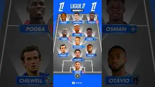 🔥 Ligue 1 Best XI Newcomers 2025/26 - Football Players French #ligue1 #bestxi #shorts #football