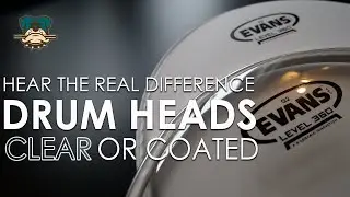 Clear Or Coated Drum Heads, What&rsquo;s The REAL Difference? | Drum Dog