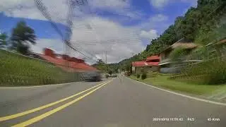 Flash de paseo por Golfito Yamaha FZ (Video acelerado a 4x)