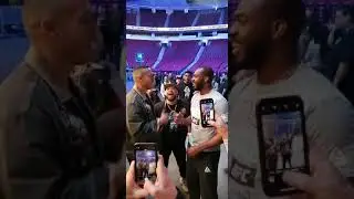 UFC 247 weigh in backstage! Jon Jones and Correa 2 of 2