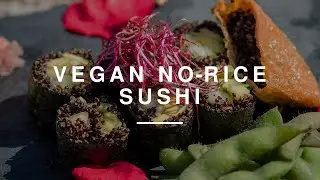 Vegan No Rice Sushi w Anne-Marie | Madeleine Shaw | Wild Dish