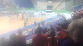 Viendo la final aguila vrs rapido FESABAL