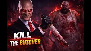 kill the butcher boss silently and escape the butcher party
