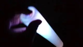 LED Leuchtstab Schaumstoffstab Stab Schaumstoff Stab 40 cm 6 Effekte