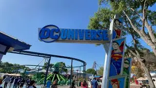 DC Universe Walkthrough and more at Six Flags Fiesta Texas (Best of 2025 Travels)