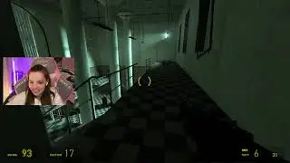 Прорываемся к Цитадели. Half-Life 2. Часть 3 #twitch #halflife2  #girl #funny