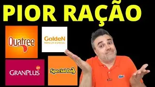 Qual a PIOR RA&Ccedil;&Atilde;O (QUATREE SPECIAL DOG GOLDEN ou GRAN PLUS)?