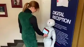 Pepper- Digital Receptionist