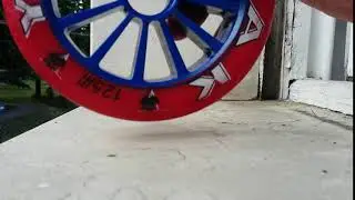 YAK 125mm polyurethane 78A wheel rebound