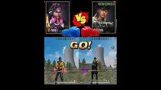D-bee Vs shirou ability #freefireshorts #shortfeed #shorts