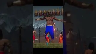 Boss Fight 3D Challenge | Ravana Samharam #bossfight #shorts #animation #unreal #blender