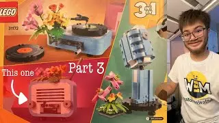 Building LEGO 31172: Retro-Style Radio Part 3
