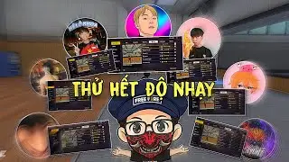 Anh R&igrave; Viu Thử Test 7 Độ Nhạy Của 7 Idol Free Fire 