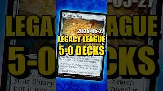 UNDEFEATED MTG Legacy League Decklists (2025-05-27) #davidroyale #legacy #legacymtg