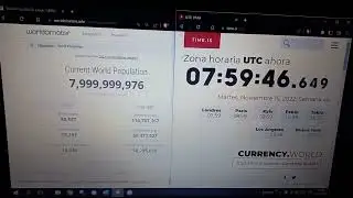 Worldometers hit 8 billion people