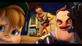 MY NEIGHBOR REALLY HATES CHIPMUNKS || Hello Neighbor ( Update Alpha Gameplay)