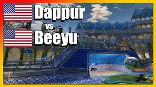 Dappur vs Beeyu | Supersonic Legend 1v1 | Ranked Rocket League 1v1 Gameplay