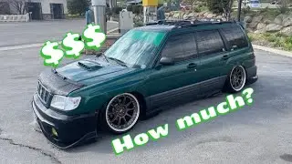 Forged Forester STI Cost Break Down + Walk Around!! (Forester Sti swap EP.23 FINALE!)