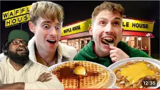 Brits Try Waffle House For The First Time | REACTION