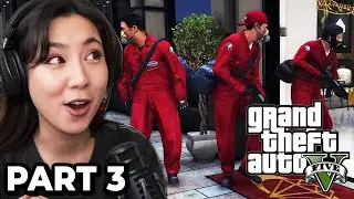 MY FIRST HEIST?! - GTA V FIRST PLAYTHROUGH (Part 3)