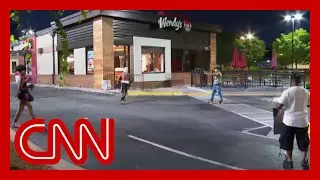 CNN crew harassed and camera broken during protest