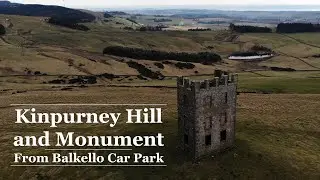 Kinpurnie tower from Balkello car park / Sidlaw Hills
