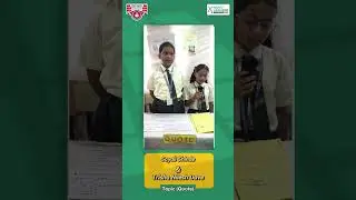 Students Explaining Finance: Quote | Trisha & Sayali | A2Z Expo [Primary] #financialliteracy #shorts