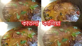 এভাবে একবার বানিয়ে দেখুন কাতলা কালিয়া 🤤 #foodiesfavoritechannel #cookingchannel #fishrecipes 