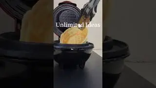 Dash Mini Waffle Bowl Maker #kitchenappliance #waffle #wafflebowl #shorts