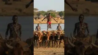 বিয়ের আগে ভয়ংকর পরীক্ষা 😱 #crazytraditions #weddingtest #africa