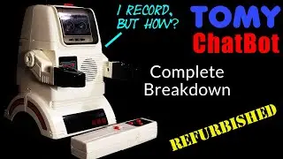 Old School Cool: Restoring a TOMY ChatBot Robot