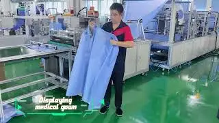 Full Automatic SMS Surgical Gown Making Machine