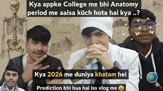 Kya 2026 Me Duniya Khatam? 😱 Tajikistan Medical College Anatomy Class Vlog! 🏥