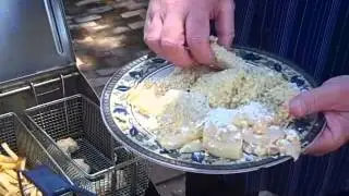 Fish & Chips Cooked in The 4 Gallon Bayou Fryer
