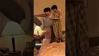 Pillow fight 🔥 behind the scenes mv | Life goes on 💜🤭