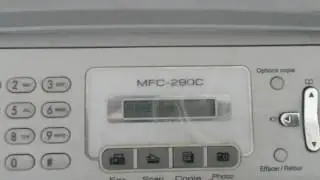 Сброс счетчика чисток на Brother MFC-290C
