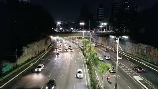 s&atilde;o paulo brazil at night l Liberdade district of S&atilde;o Paulo l ブラジルの日本人街リベルダーデ地区の観光スポット.