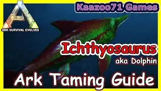 How to Tame a Dolphin in Ark 💥 Using the Taming Hud