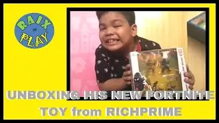 Raix at Play Unboxes: Fortnite Toys from Richprime