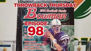 1998 Bowman Football Hobby Box Opening. Throwback Thursday Episode 98