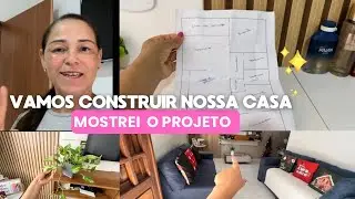 Projeto da nossa casa nova! é um sonho ! manutenção e limpeza na sala. Rotina de dona de casa.