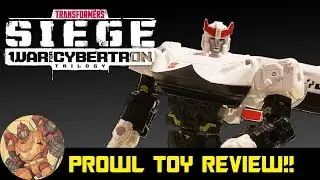 Обзор игрушки &mdash; Transformers Siege Prowl