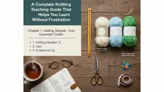 A Complete Knitting Teaching Guide That Helps You Learn Without Frustration