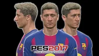 PES 2017 | NEW ROBERT LEWANDOWSKI 2025 FACE, CONVERTED FROM EFOOTBALL 26 | DOWNLOAD 