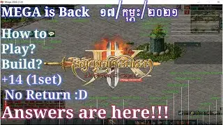 Jx2 - [New Server] - Mega Online 2021 - How to Build ? Play? level + item 14 No Return