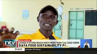 Siaya county adopts modern cage fish farming method to boost food productivity
