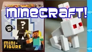 Minecraft Mini Figures Toys Unboxing!